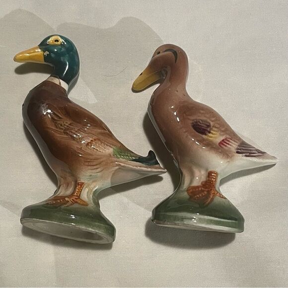 Ducks salt and pepper shakers vintage - Picture 10 of 14